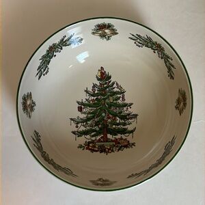 Spode England Christmas Tree Garland Bowl